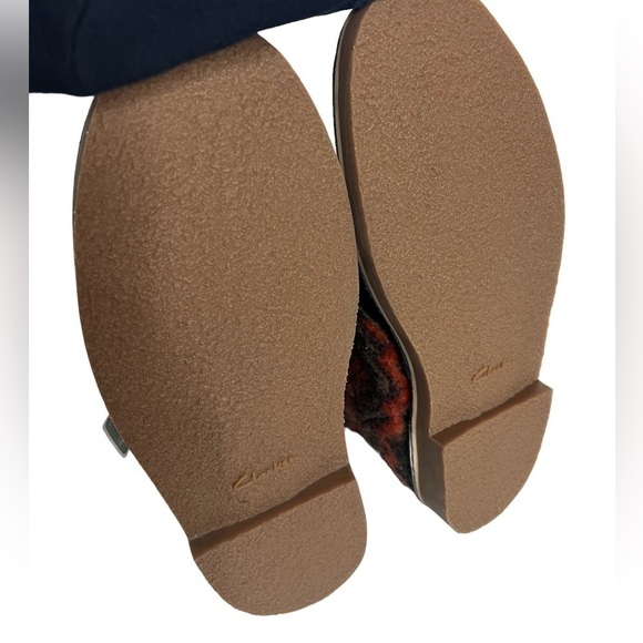 Clarks Men’s Buchacre 3 Chukka Boots Black Leather Wool - Picture 5 of 11